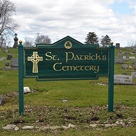St. Patrick&rsquo;s Cemetery image gallery